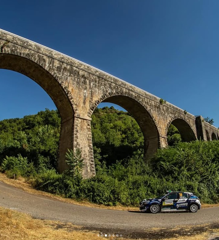 Rally Italia bridge and peugeot 208 rally4 jerc 2025